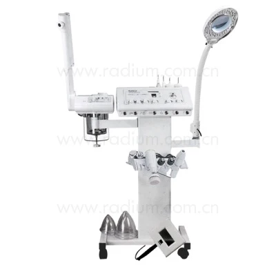 F-8800H Вакуумная и спрей для очистки лица, ультразвуковая щетка для лица, высокочастотный гальванический косметологический инструмент 11 в 1