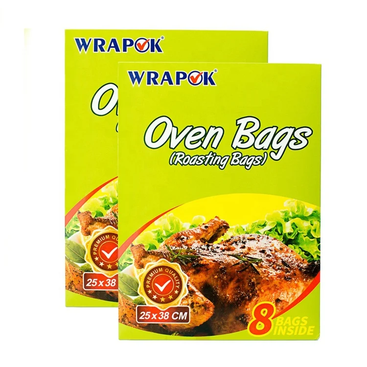 High Temperature Resistant Plastic Microwave Oven Roasting Turkey Cooking Bag