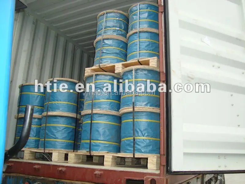 
galvanised steel wire rope 6mm 6x19+fc 