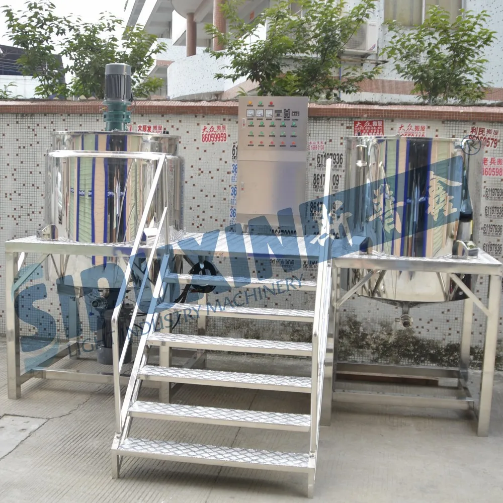 Sipuxin шампуня смеситель бак Жидкого мыла лосьон делая машину высокой скорости сдвига (Смеситель спираль