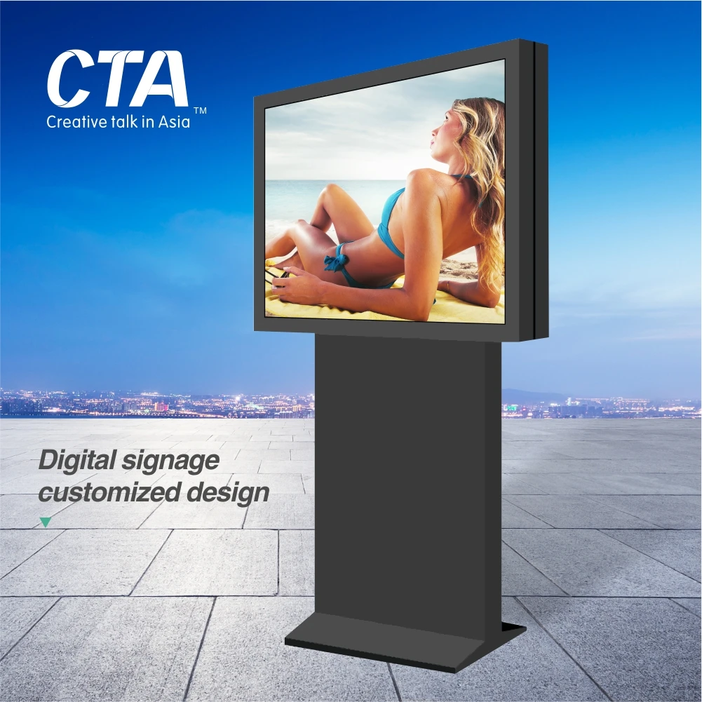 Hot selling totem led digital advertising screen display