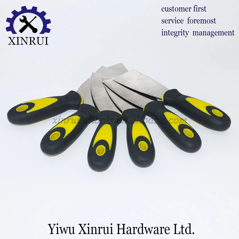 Полировочный нож из углеродистой стали, лезвие из нержавеющей стали, 1-6 дюймов, гибкий нож с пластиковой ручкой