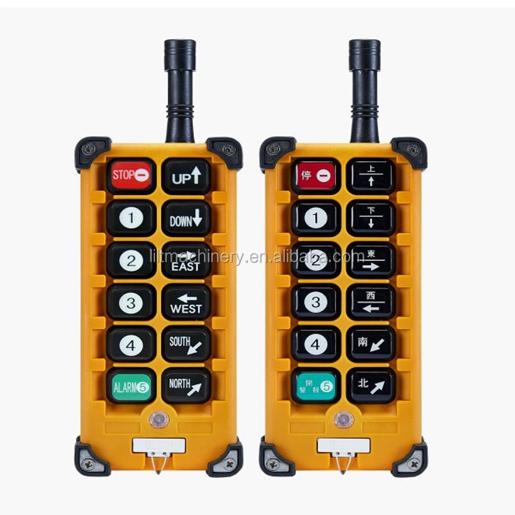 Bridge crane, overhead crane industrial hoist wireless crane radio remote control F23A++