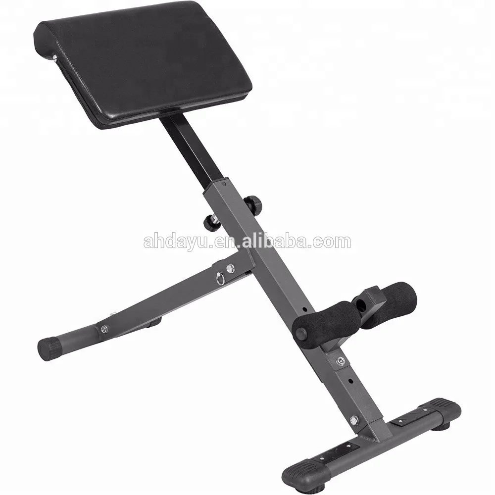 Abs back hyper extension exercise bench roman chair X strength training