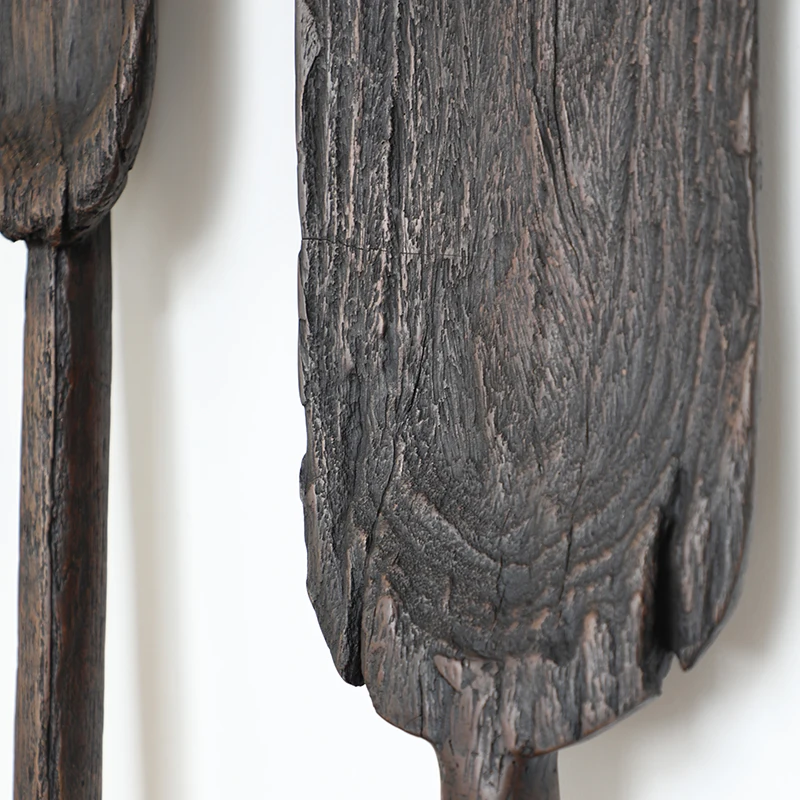 Professional Design Team Simulate Wooden Wall Hanging Antique Retro Resin Paddle Oar Shape Craft