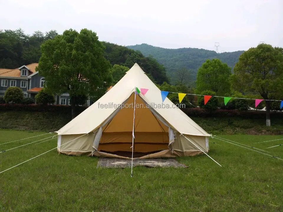 cotton canvas tipi tents for sale /medieval canvas tents/round canvas tent