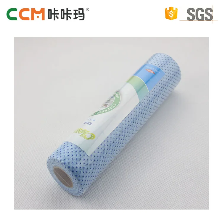 China factory customized disposable spunlace nonwoven fabric kitchen cleaning dishcloths