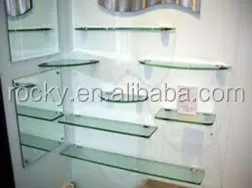 glass shelf SELL 4/5/6/8/10/12mmglass corner shelves high quality glass shelf