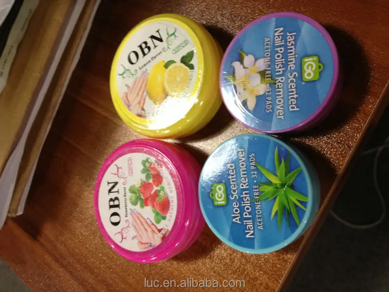 nail polish remover wipes