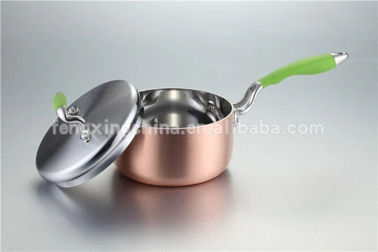 Stainless Steel Kitchen Queen Copper Cookware Set