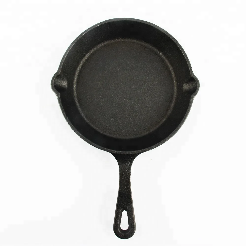 Heavy Duty Non-Stick Kitchen Cast Iron Skillet Cookware Use As Dutch Oven Frying Pan From 6inch - 10inch