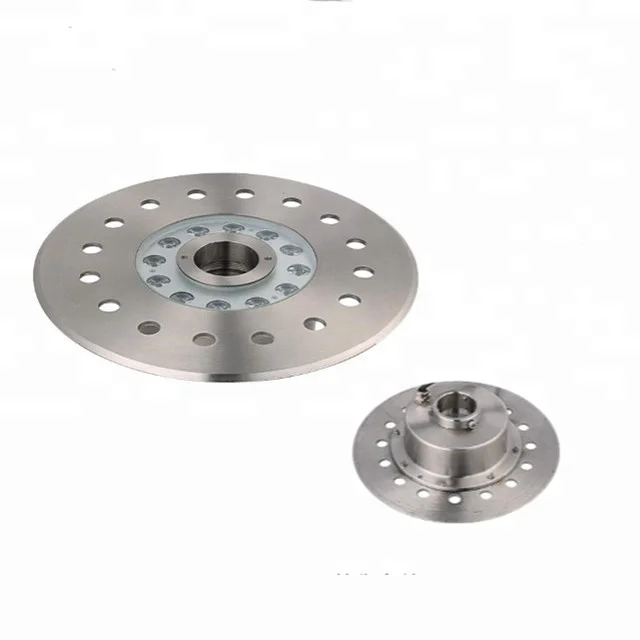 12W 15W IP68 Waterproof Stainless Steel Color Changeable DMX LED Fountain Light equipment For