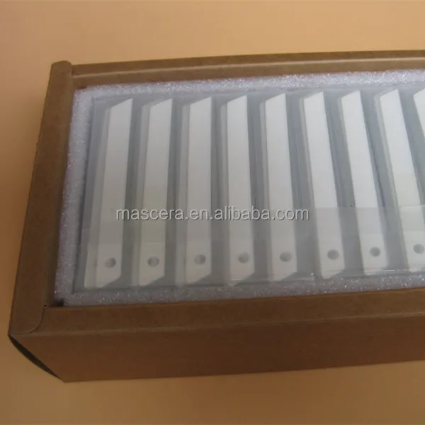 Yttrium Stabilized ZrO2 Zirconia Ceramic Knife Blade for Paper Cutting