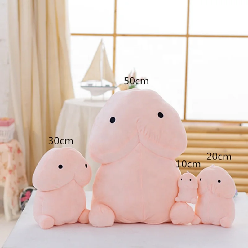 
High Quality Funny Kawaii Penis Plush Toy Lovely Gift Stuffed Soft Doll Pillow Cushion 