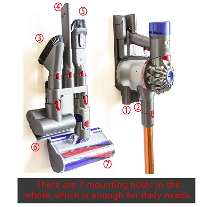 Storage Bracket For V7 V8 V10 Vacuum Cleaner Parts Absolute Brush Stand Tool Nozzle Base Holder Docks Station Accessories