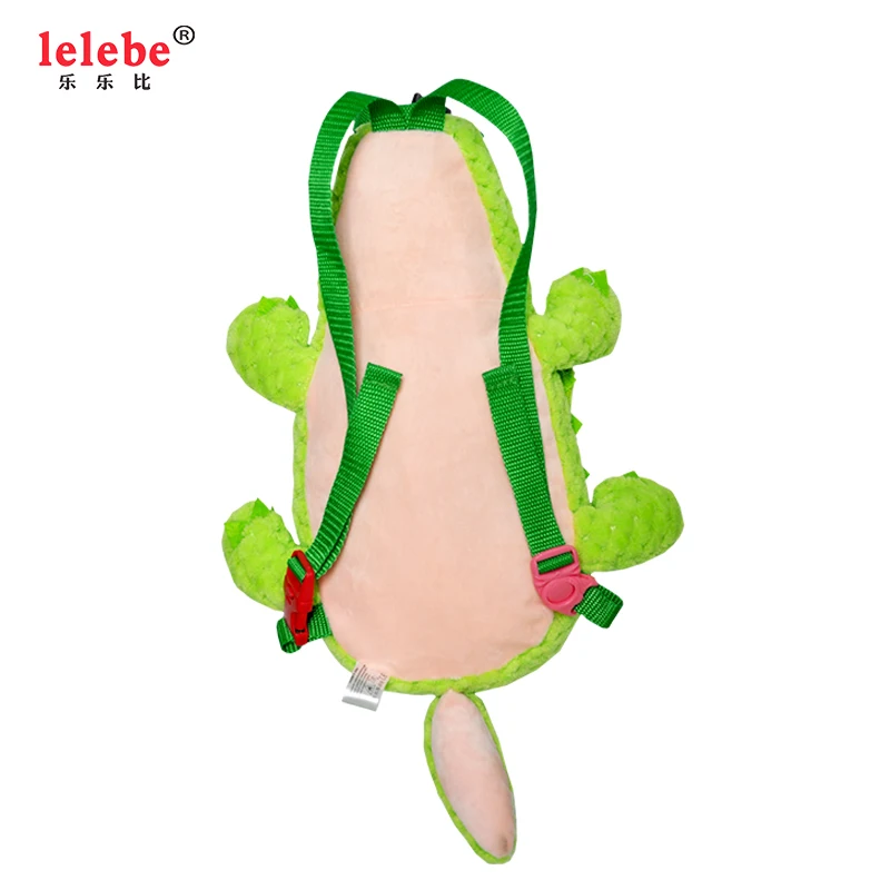 
lelebe 2020 animal crocodile infant green educational games back pack girls backpacks sets with best selling baby product 