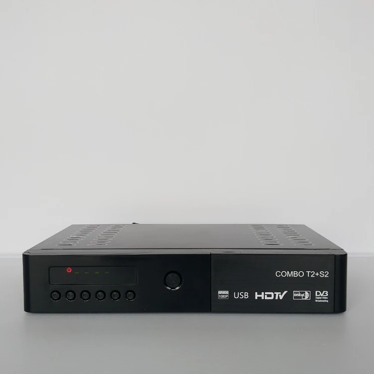 Satellite Box DVB-S2 DVB-T2 Combo with Chipset Montage Set-Top-Box Combo DVB-T2+S2