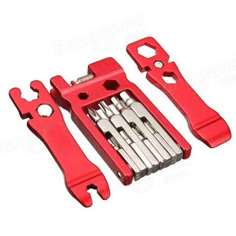 19 in 1 Bike Bicycle Multi Repair Tool Kit Hex Spoke Cycle Screwdriver Tool