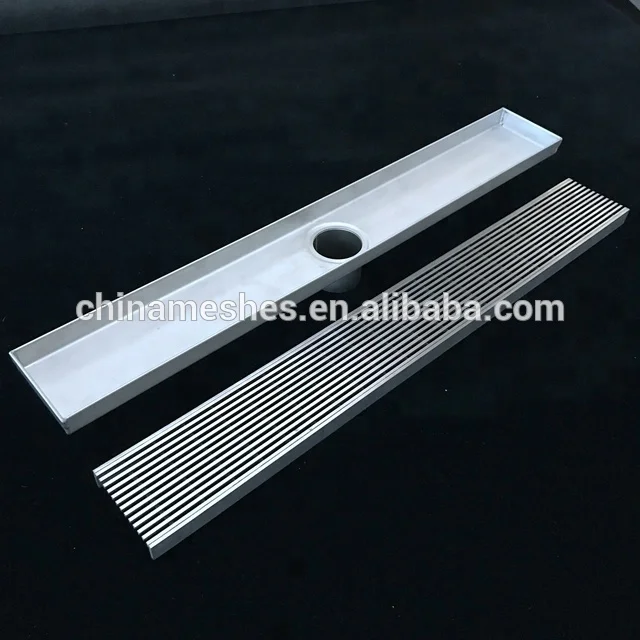 SS 304 316 stainless steel trench drain grate