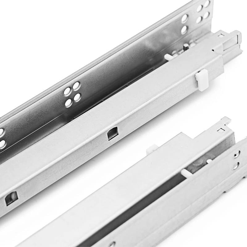 
(HA3302 ) Telescopic Push to Open Ball Bearing Hidden Sliding Track 