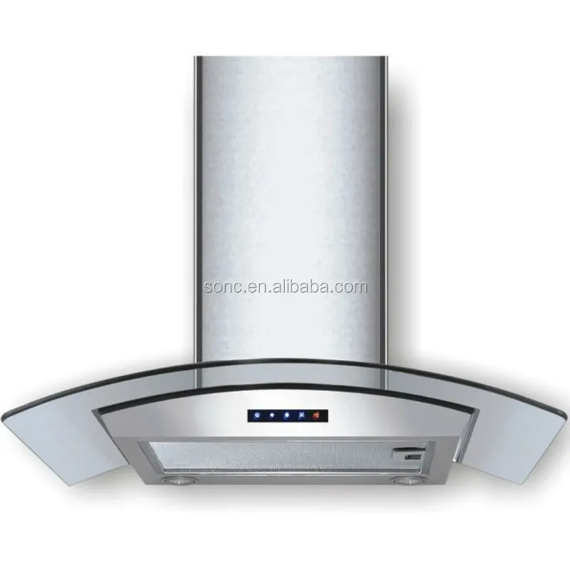
Arc glass 60cm cooker hood kitchen hood Range Hood 