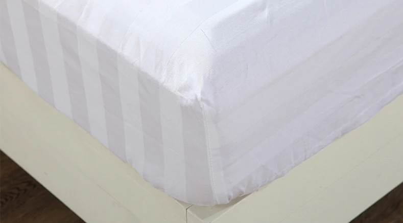 
Hongya hotel cotton sheet bed fitted sheets 