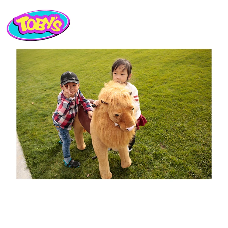 Lion Large Rocking Horses Riding Animal Lovely Horse