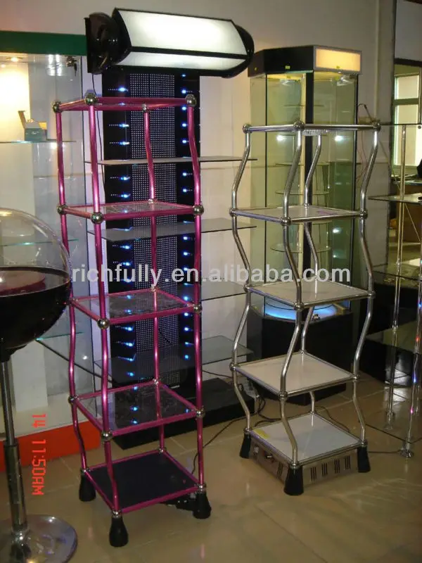 Popular rotating jewelry display stand, rotating display shelf