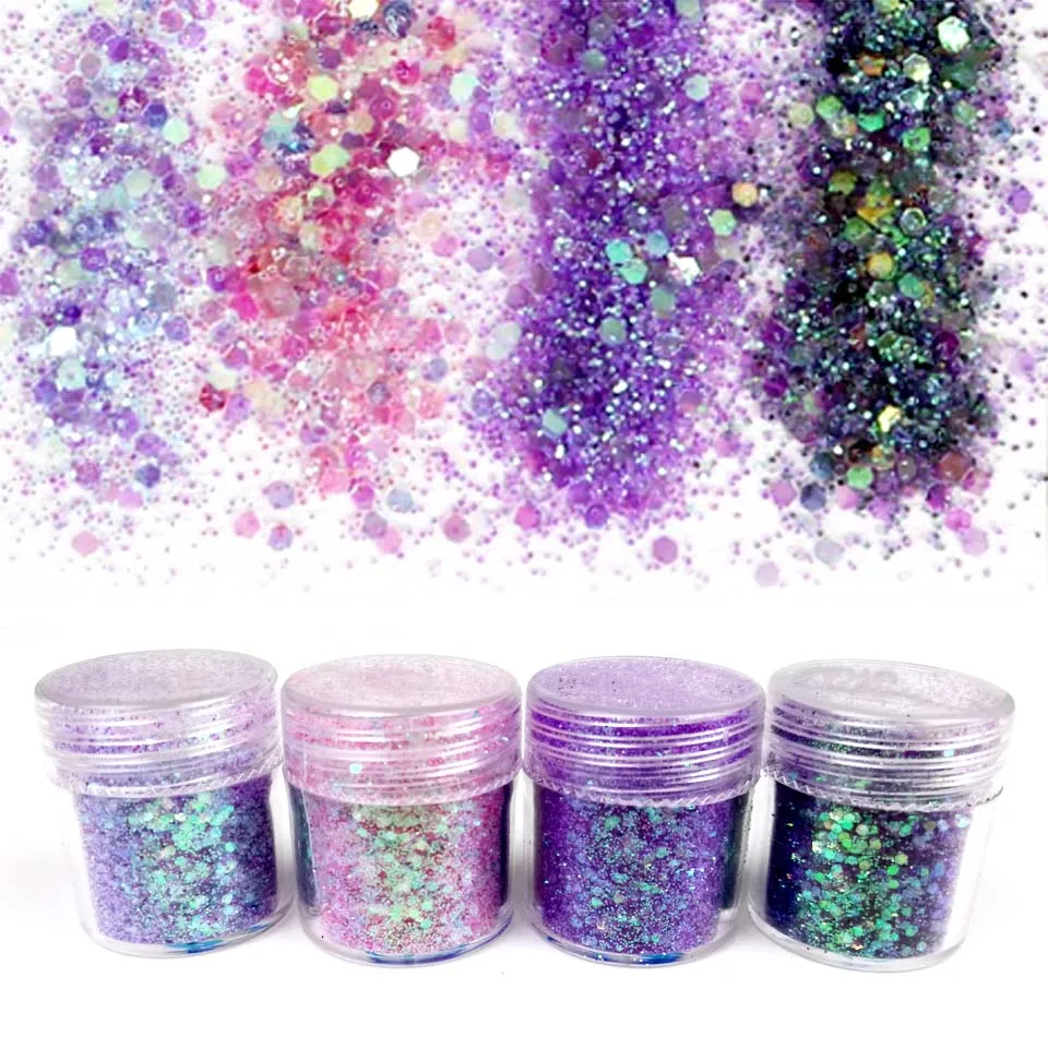 wholesale bulk chunky dust Glitter powder pigment for painting
