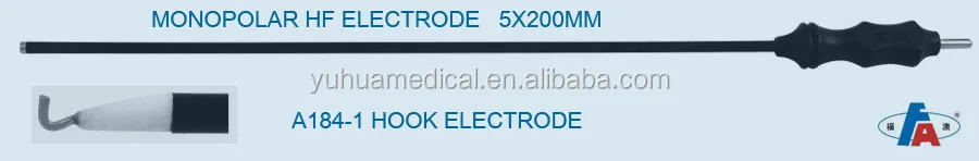 small incision laparoscopy monopolar electrode for HF generator