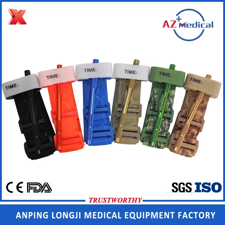 Effective Occluding Blood Metal Windlass Rod Tourniquet Good Quality