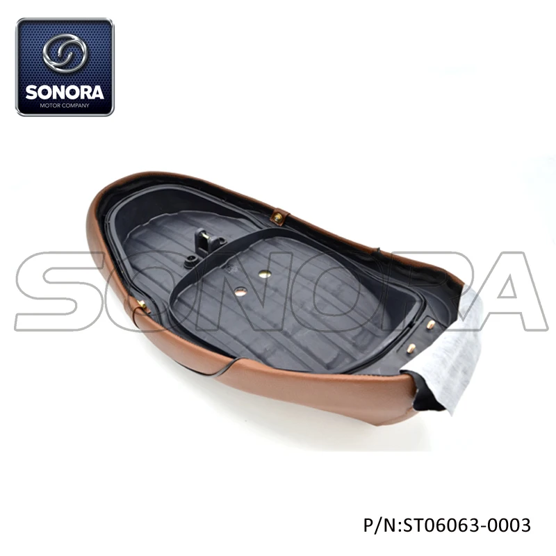ZNEN запасные части ZN50QT-E1 Ретро коричневое сиденье (п/П: ST06063-0003) Запасные части высшего качества