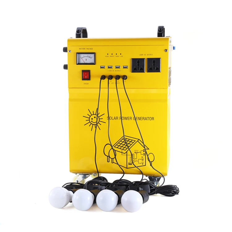 Factory direct sale movable solar electricity generating system for home