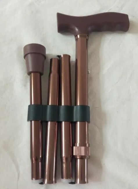 folding aluminum walking stick cane for elderly RJ-A905F