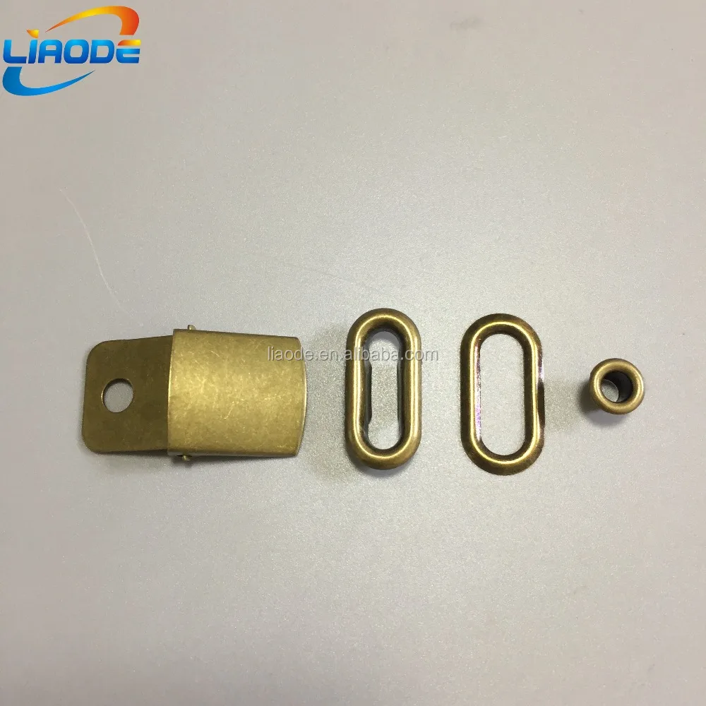 
Antique Brass Baseball Cap Back Belt hat Bronze Buckles 