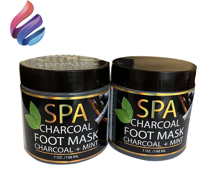 
200 ml Dead Sea Mud Mask in jar Charcoal Foot Mask face & body mask OEM 