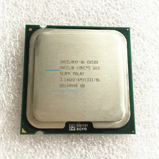 Intel Core 2 Duo E8500 3.1 GHz Dual Core CPU Processor 6M 65W LGA 775