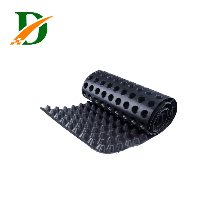 
Plastic drainage cell module membrane plate 
