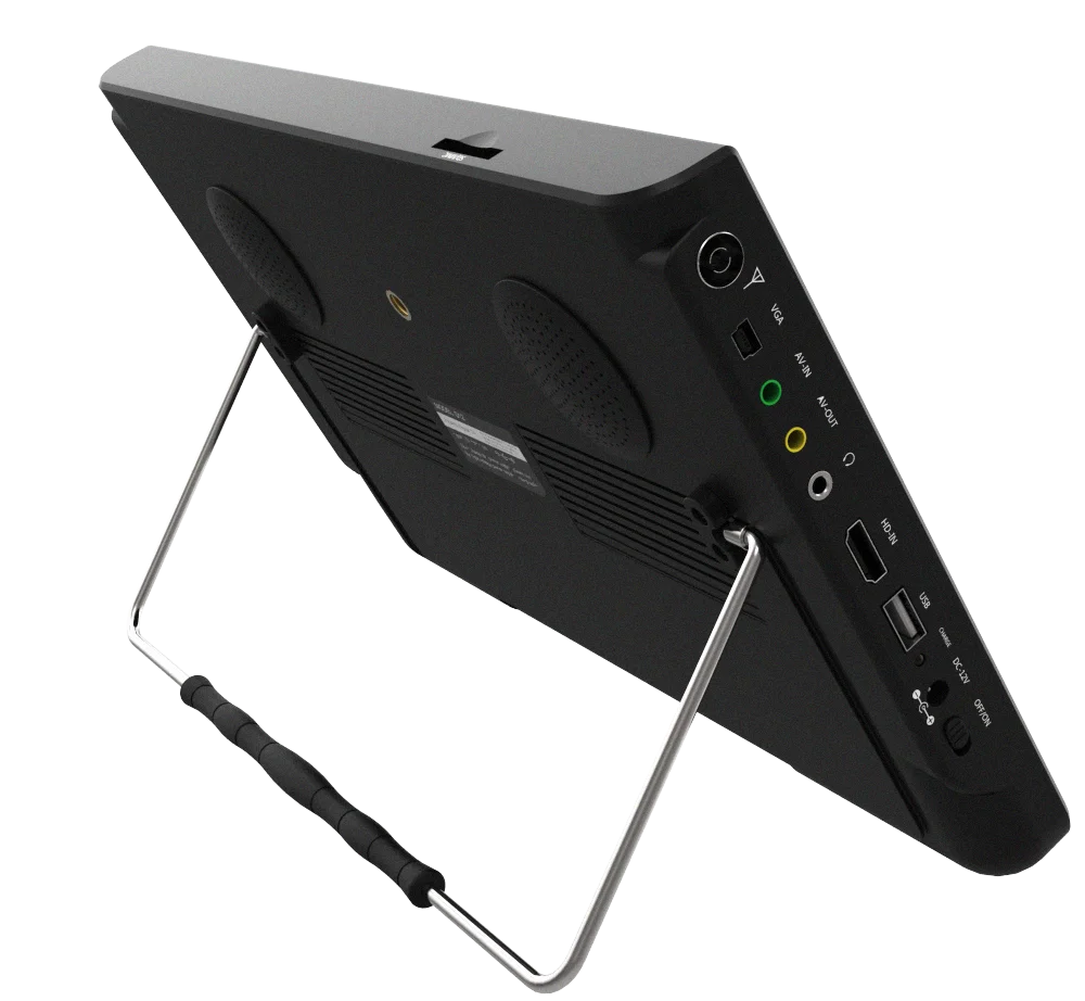 11,6 дюймов цифровое телевидение Tft ЖК телевизора и портативный Телевизор с HD ВХОД