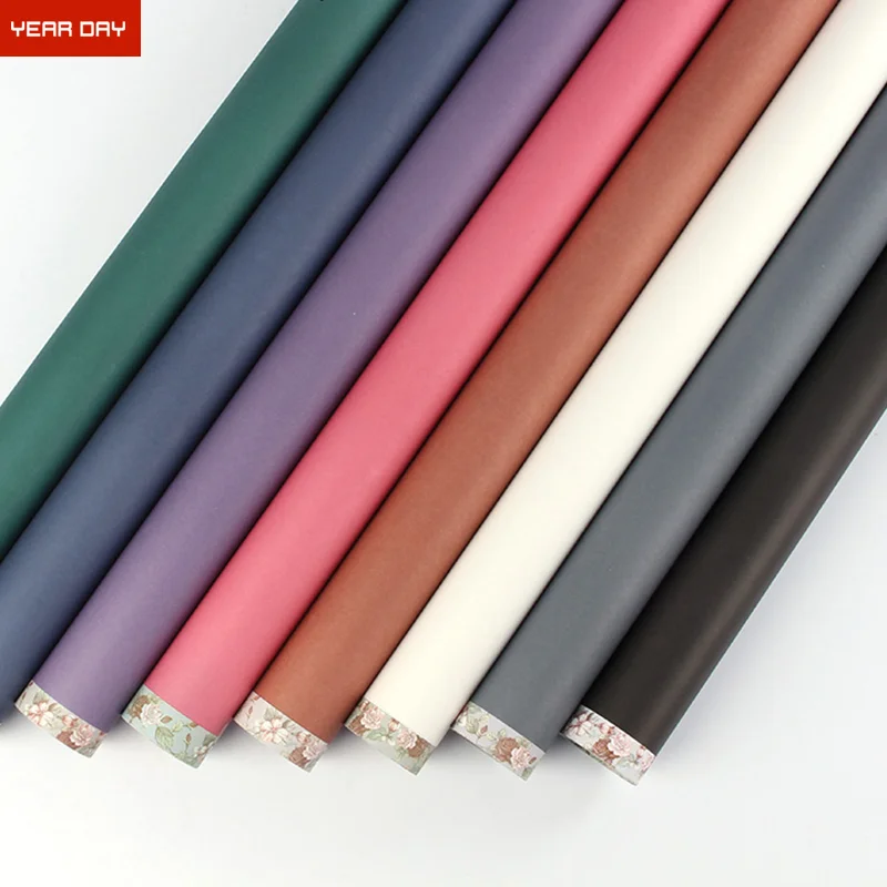 
Colorful waterproof craft packing paper for fresh flower 