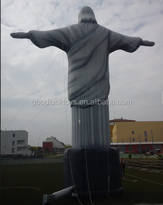 Outdoor giant air blow up Buddha  Inflatable Jesus for advertising