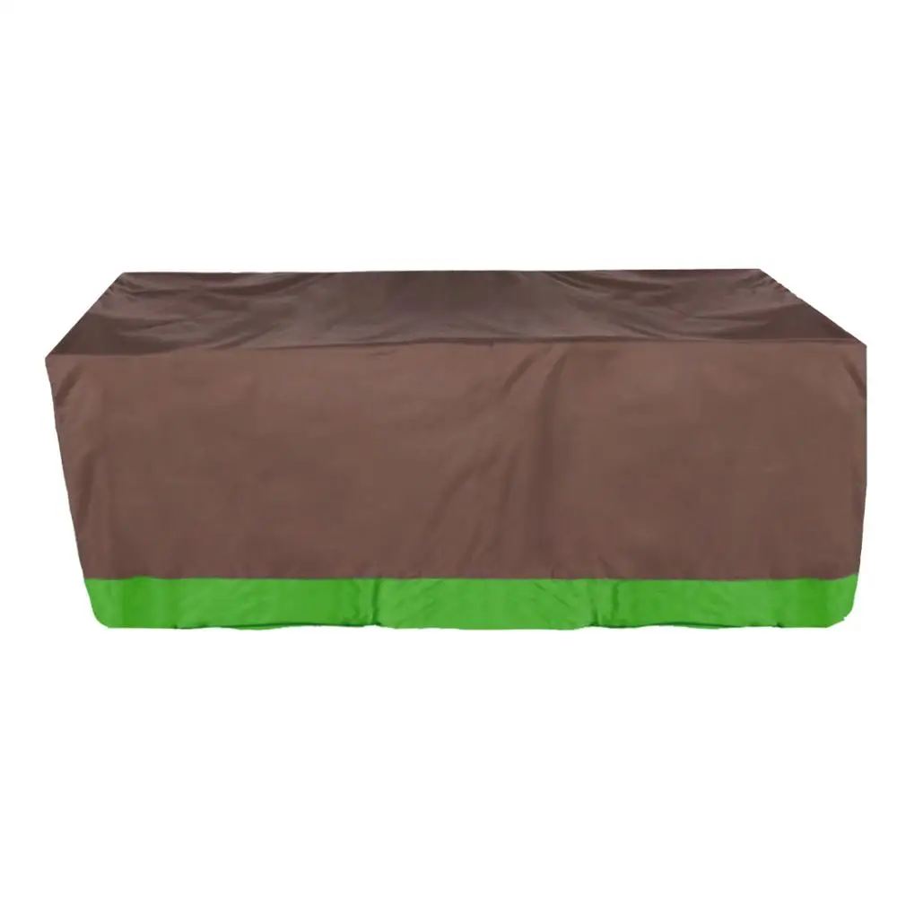 Прямоугольная устойчивая к ультрафиолетовому излучению Крышка для мебели для внутреннего дворика наружная Водонепроницаемая скатерть
