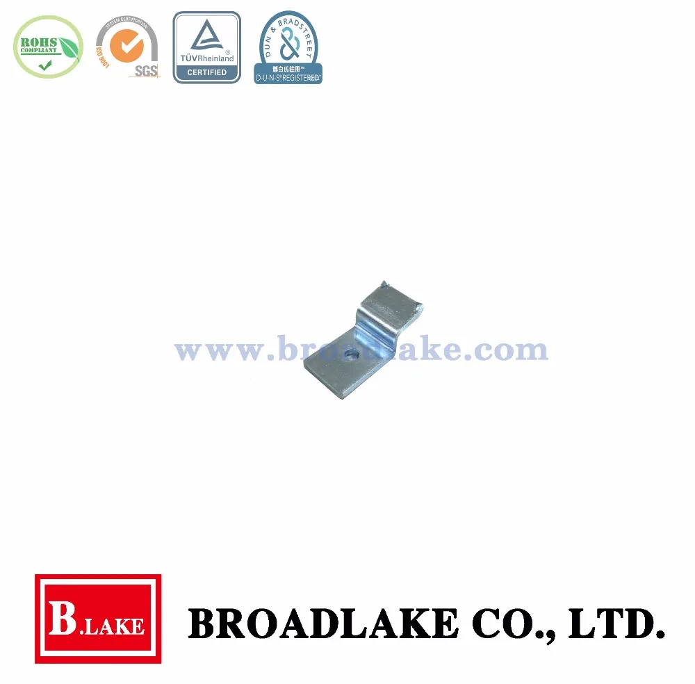 OEM metal stamping zinc plated spring clamp