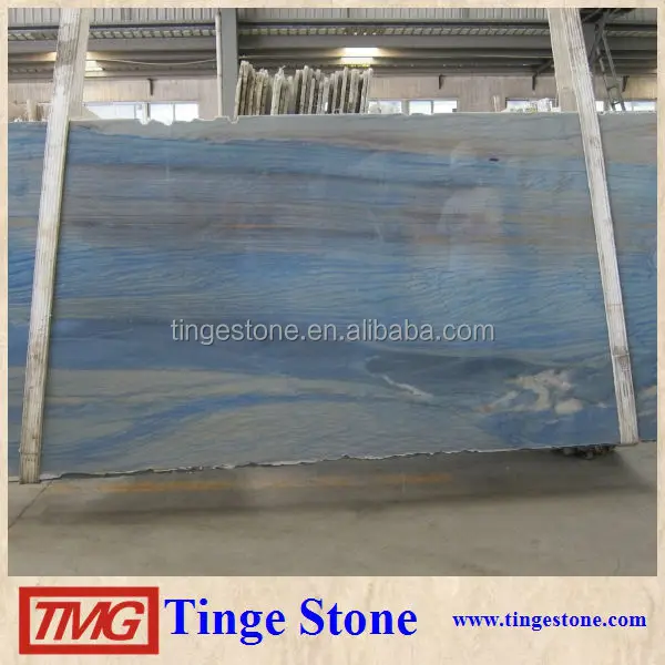 Factory Direct Sale Brazil Azul Bahia Marble Slab Price
