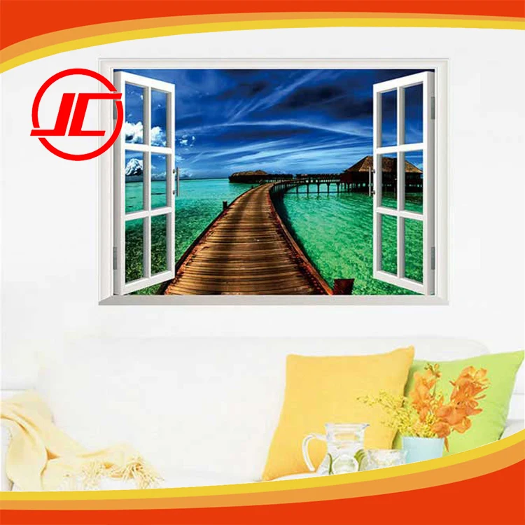 Unique Glass No Ripple 3D PVC Floor Epoxy Resin For Home,Mall