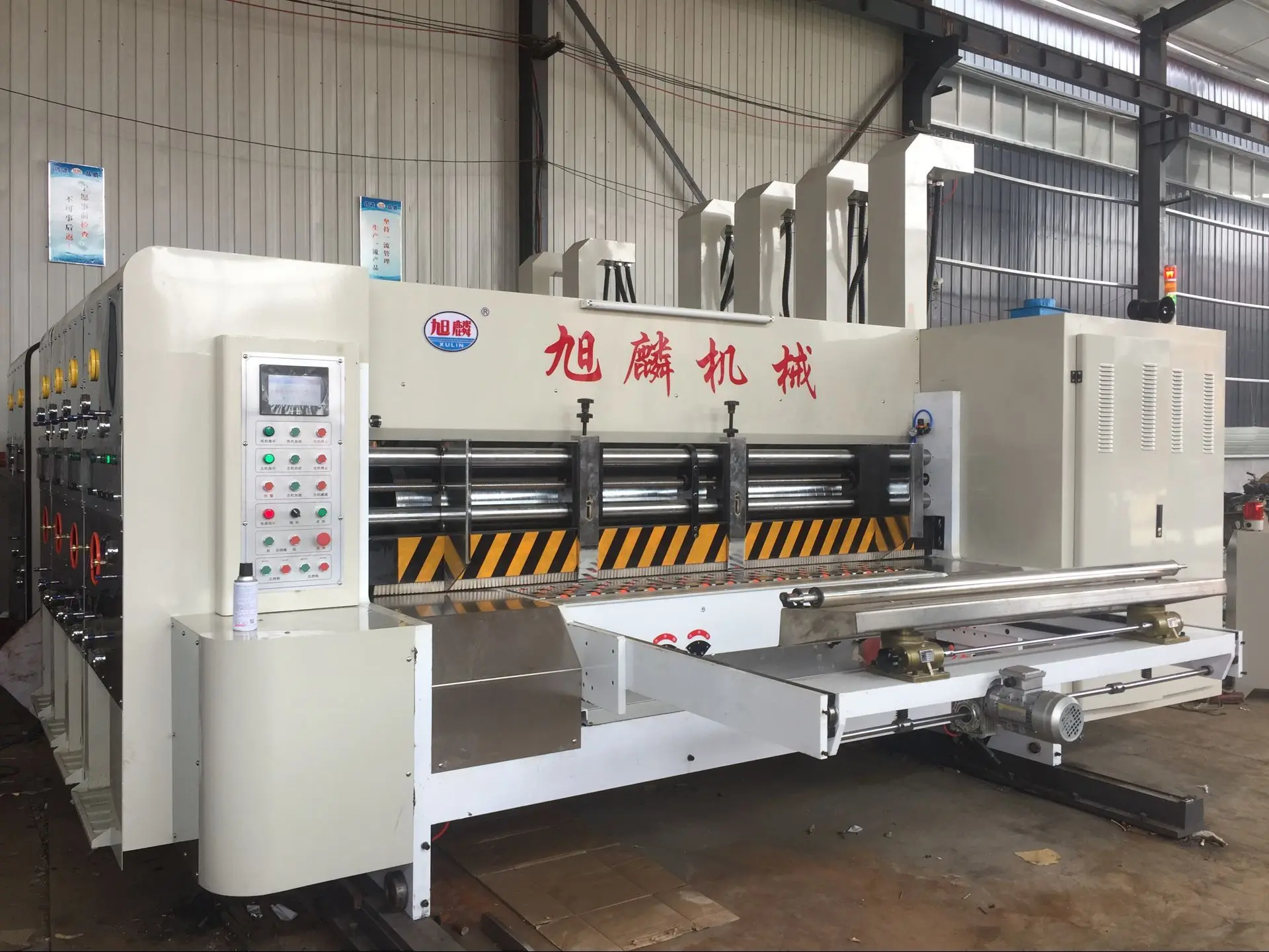 High Speed Flexo Print Slotter Rotary Die Cutter&Stacker