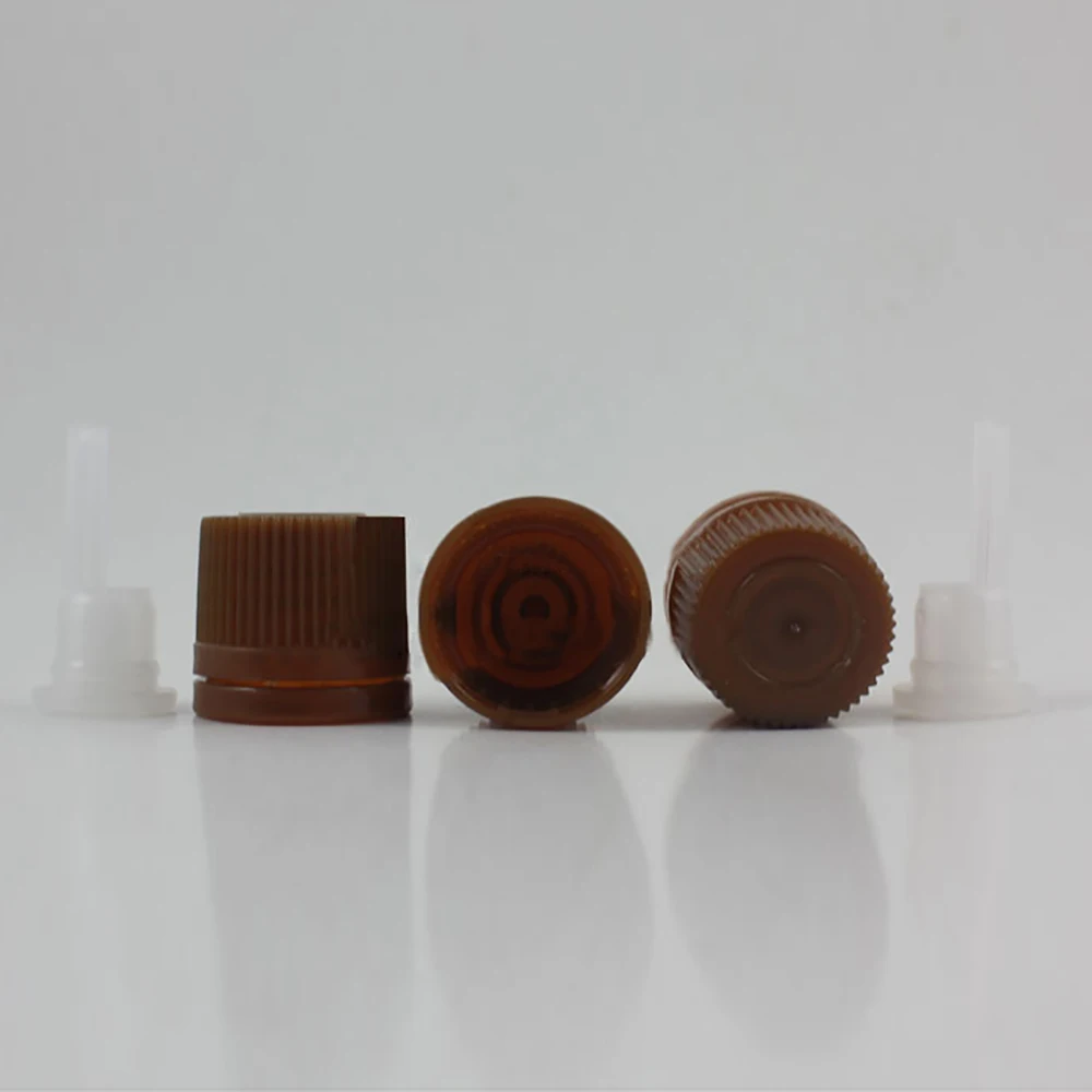 High Quantity White/Black Cosmetic Cap Roll On Bottle Cover