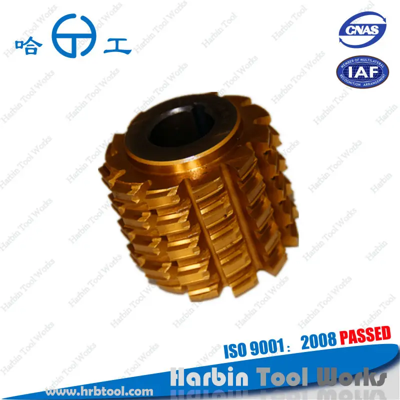 Straight-sided spline hobs(with tip relief)