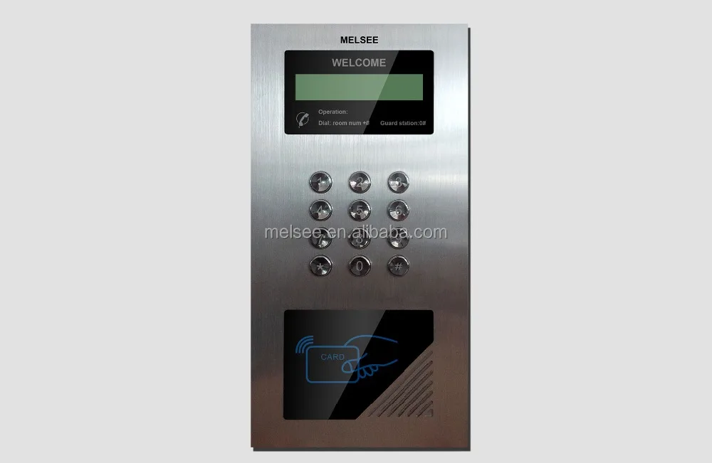 
hot handsfree audio door phone for multi apartment system 
