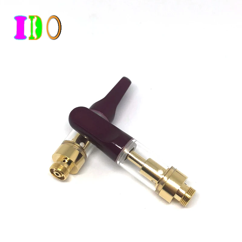 
 Керамический наконечник 0,5 мл, емкость 1 мл, фиолетовый картридж cbd с коннектором 510  